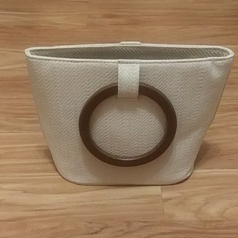 Stylish cream purse
